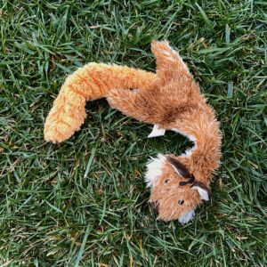 Floppy Fox with Squeaker